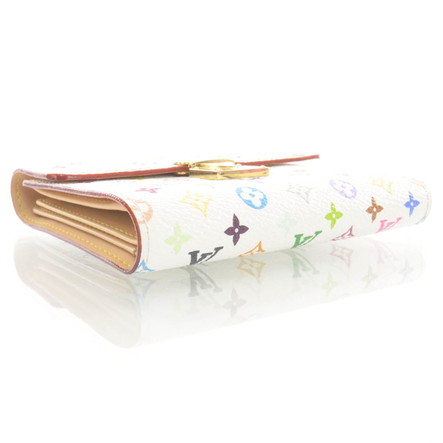 Louis Vuitton Monogram Multicolor Koala Wallet White 4 of 9