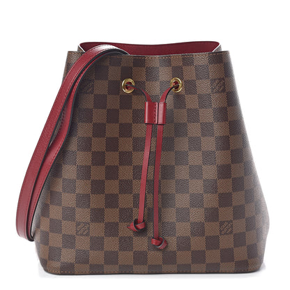 Louis Vuitton Damier Ebene Neonoe MM Cherry Berry 1 of 14