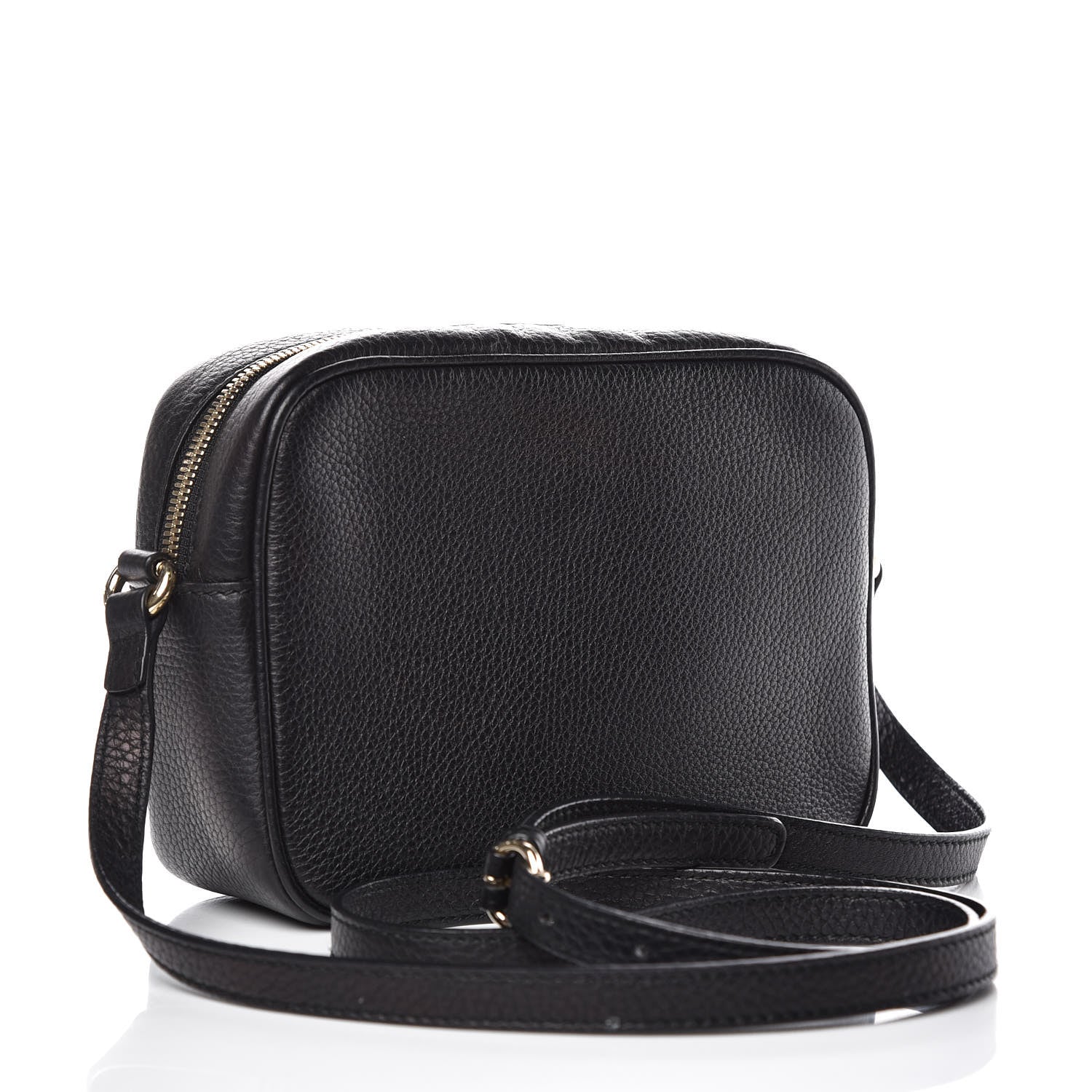 Gucci Pebbled Calfskin Small Soho Disco Bag Black 3 of 13