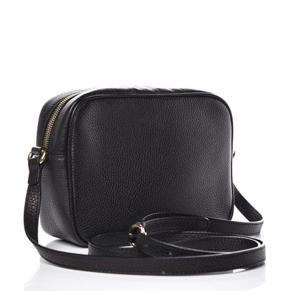 Gucci Pebbled Calfskin Small Soho Disco Bag Black 3 of 13