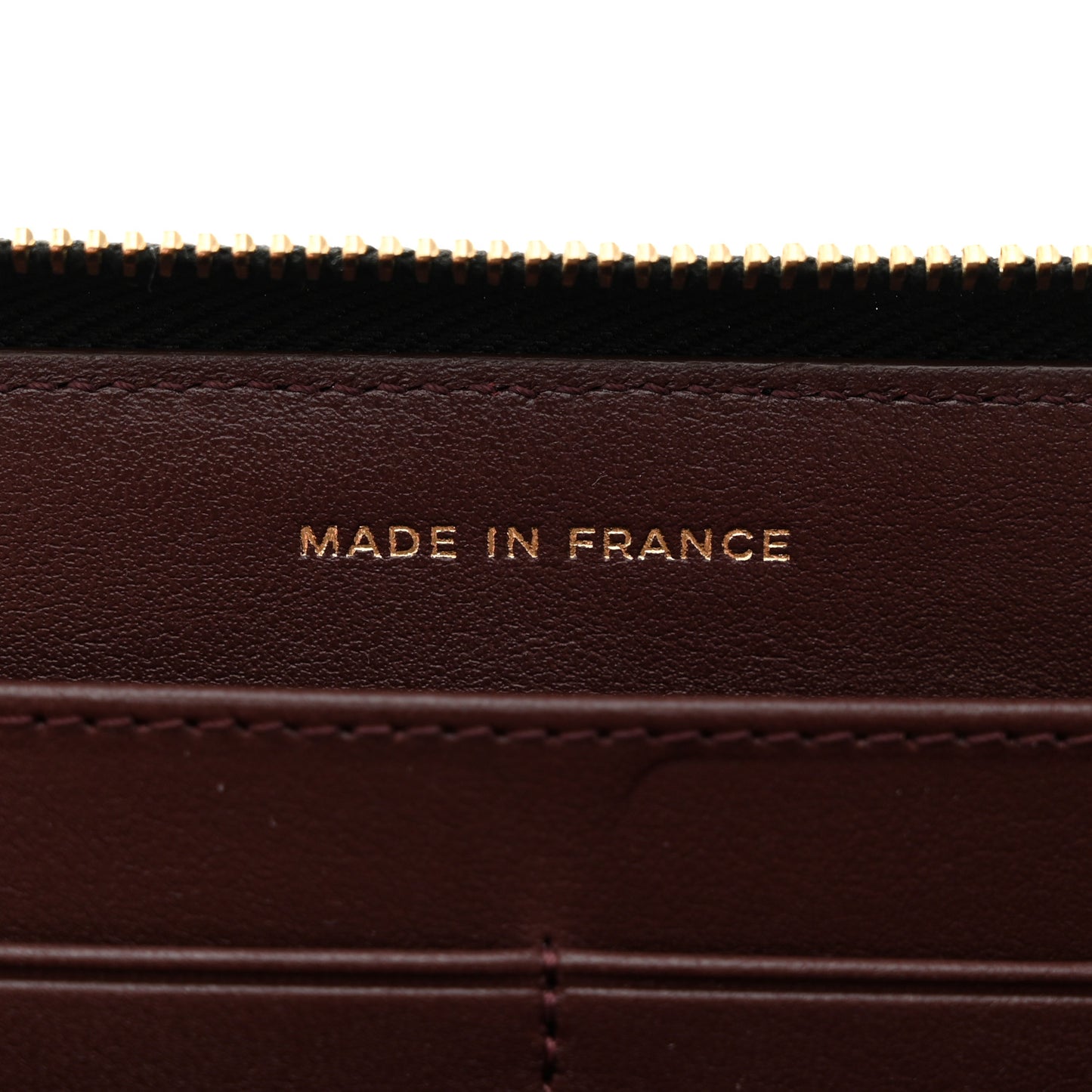 Caviar Quilted Large Gusset Zip Around Wallet Black