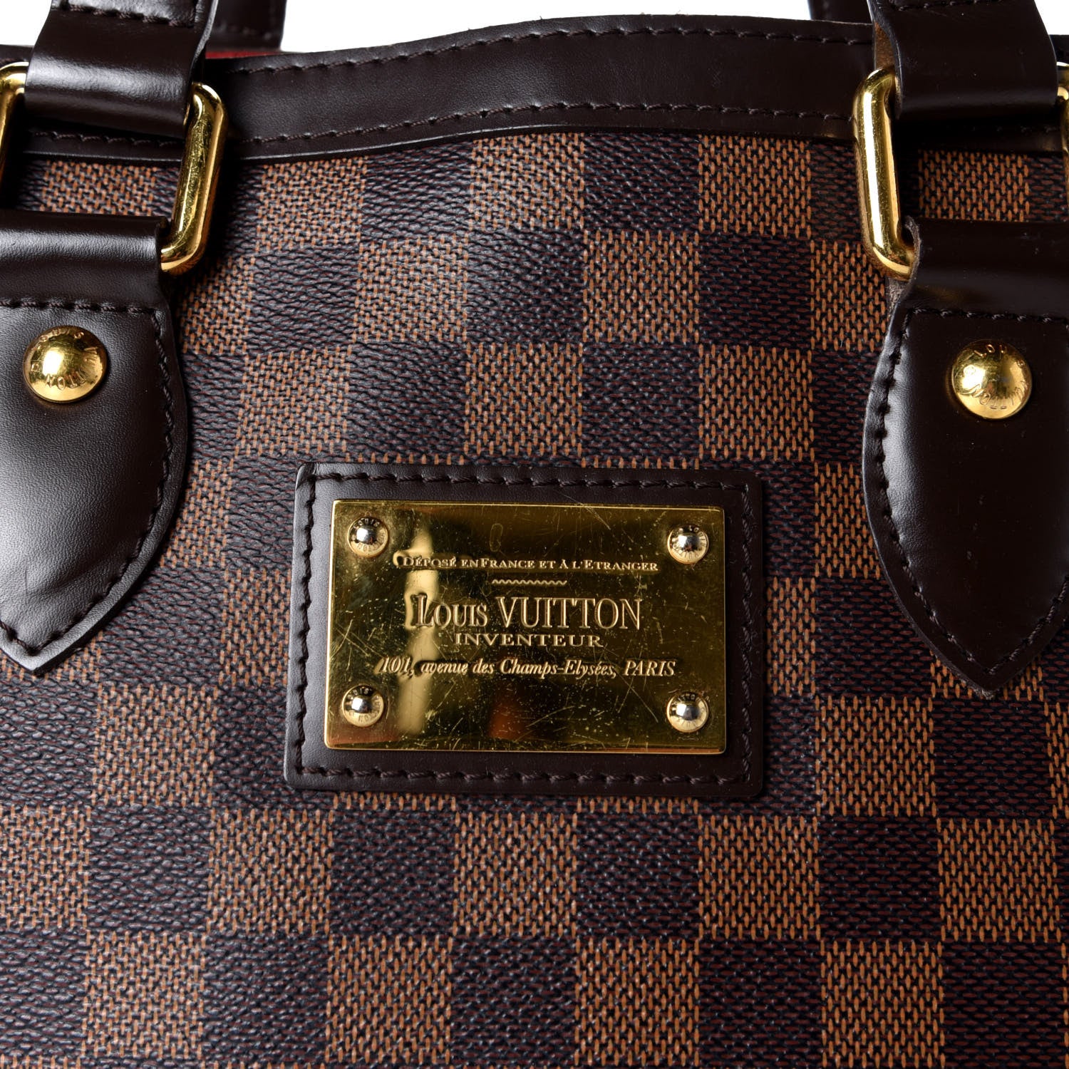 Louis Vuitton Damier Ebene Hampstead PM 9 of 9