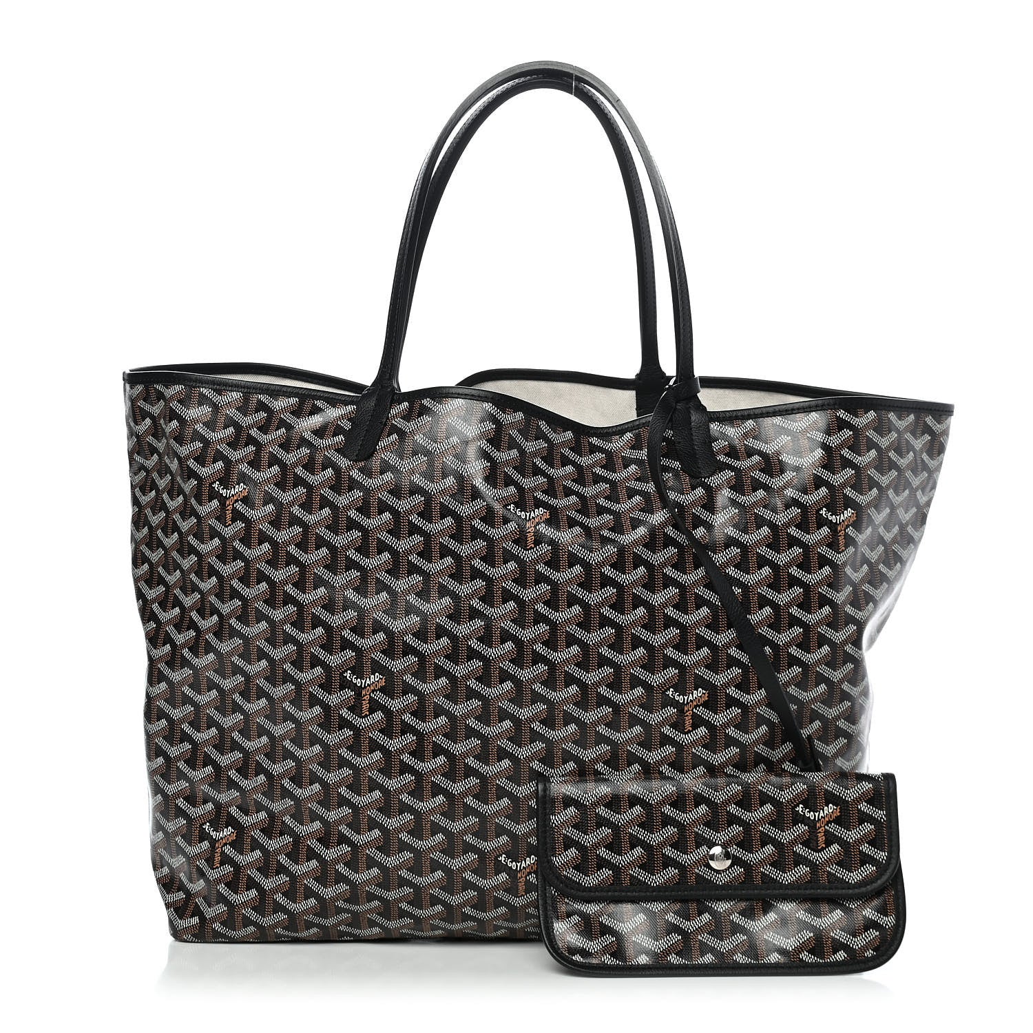 Goyard Goyardine Saint Louis GM Black 1 of 10