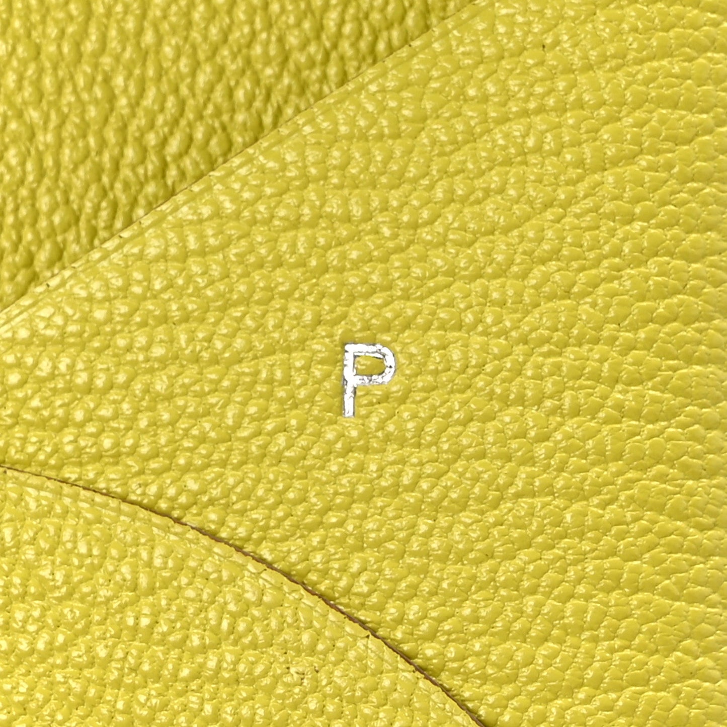 Chevre Mysore Calvi Card Case Lime