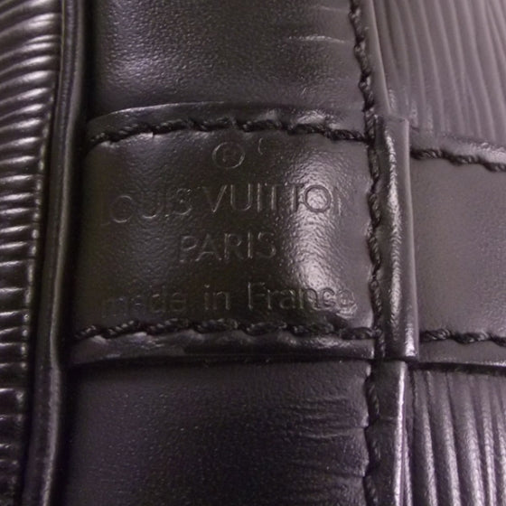 Louis Vuitton Black Epi Petit Noe 8 of 9