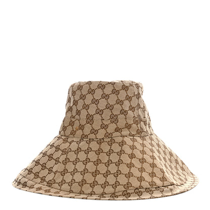 Gucci Monogram Wide Brim Hat L Beige 2 of 12