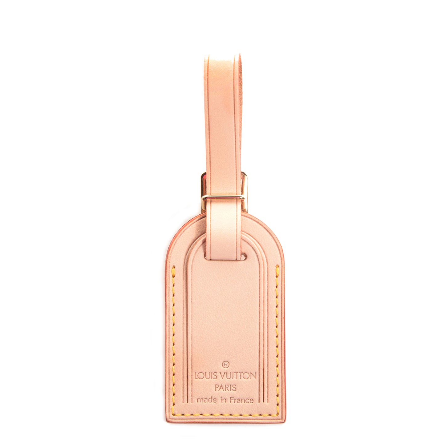Vachetta Leather Luggage Tag