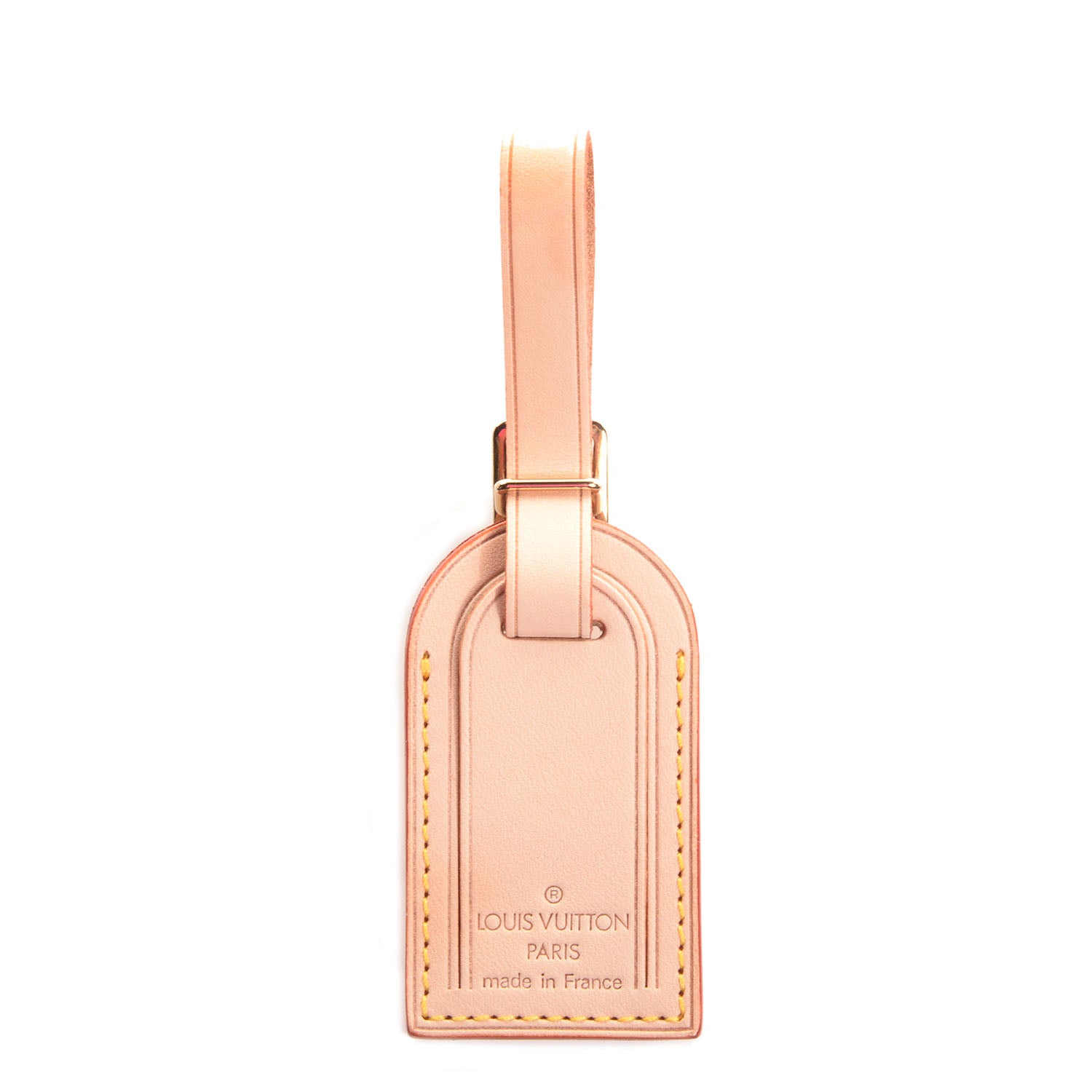 Louis Vuitton Vachetta Leather Luggage Tag 1 of 4