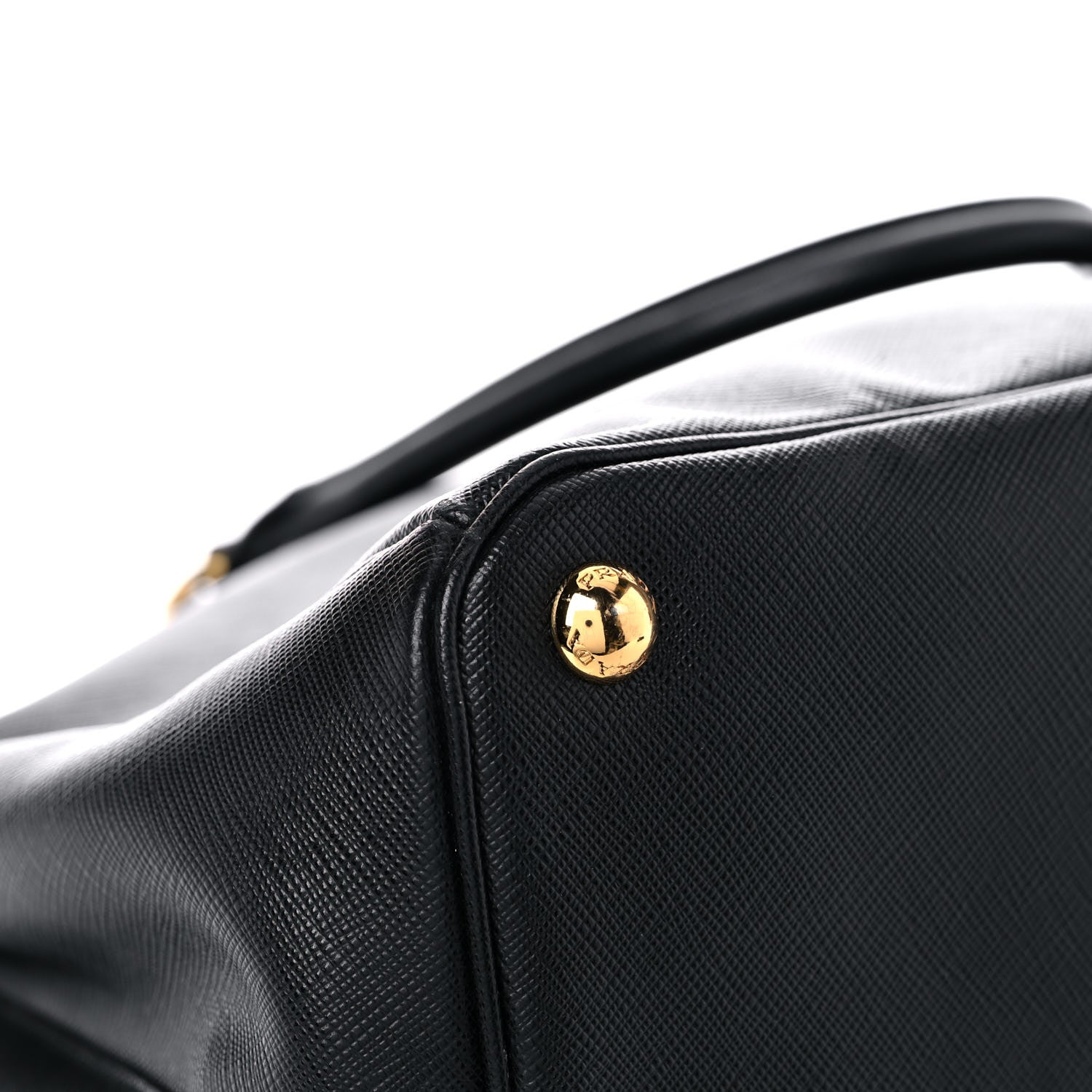 Prada Saffiano Large Galleria Double Zip Tote Black 10 of 11
