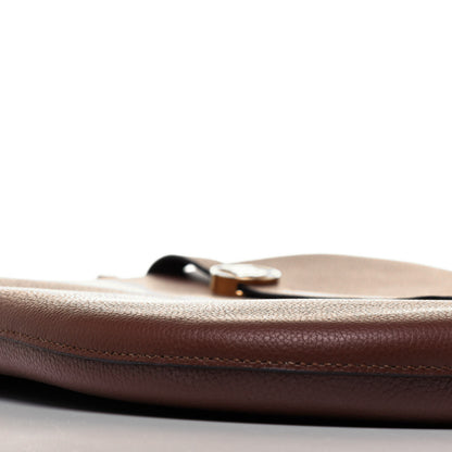 Burberry Grained Calfskin Medium TB Besace Bag Tan 7 of 8