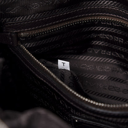 Prada Vitellino Mordo Bauletto Tote Antico Mordore 9 of 11