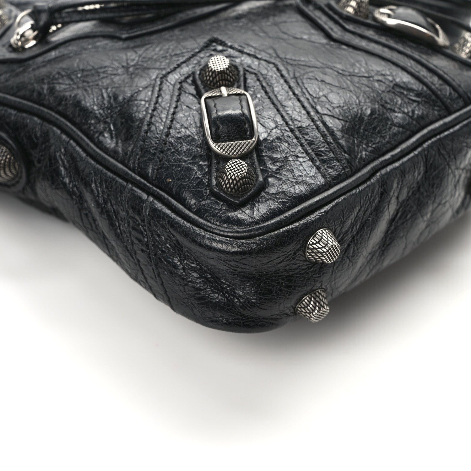 Balenciaga Agneau Arena Le Cagole Crossbody Bag Black 13 of 15