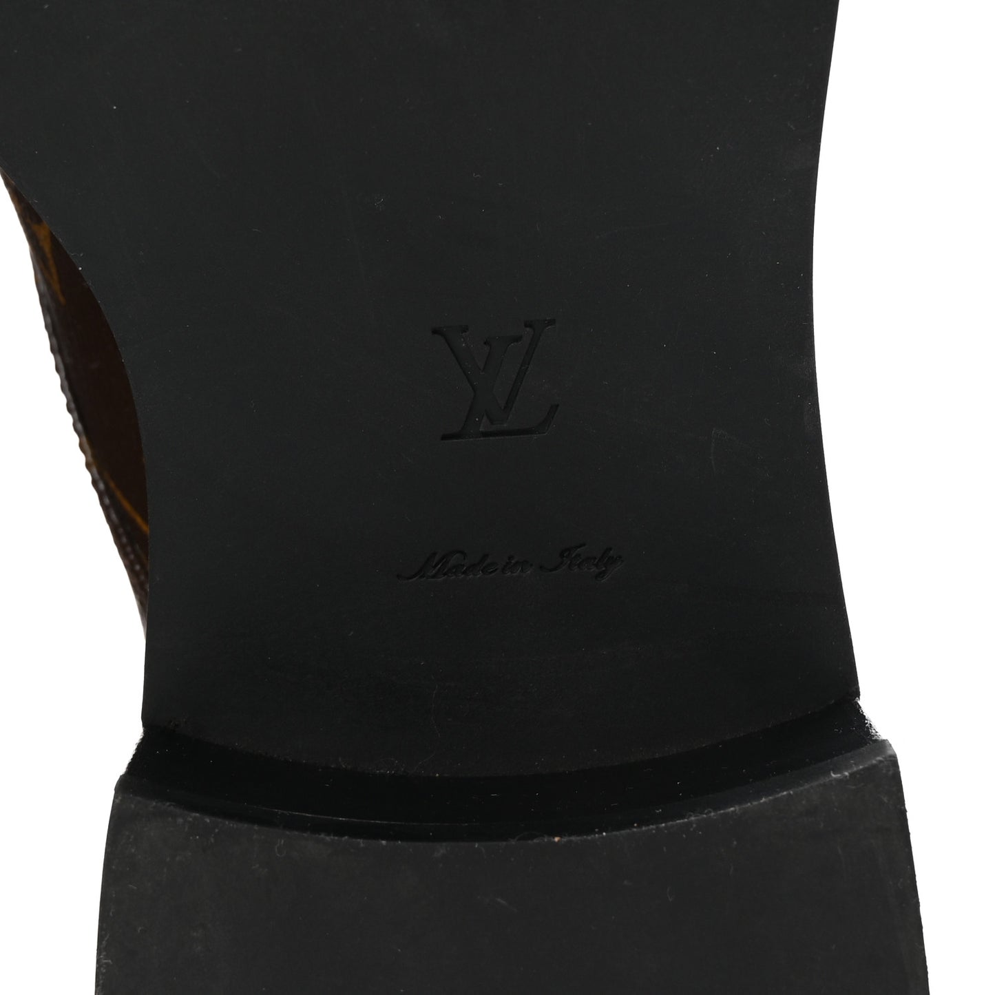 Calfskin Monogram Wonderland Flat Ranger Boots 40 Black