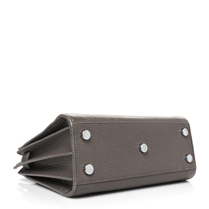 Saint Laurent Grained Calfskin Nano Sac De Jour Fog 4 of 17