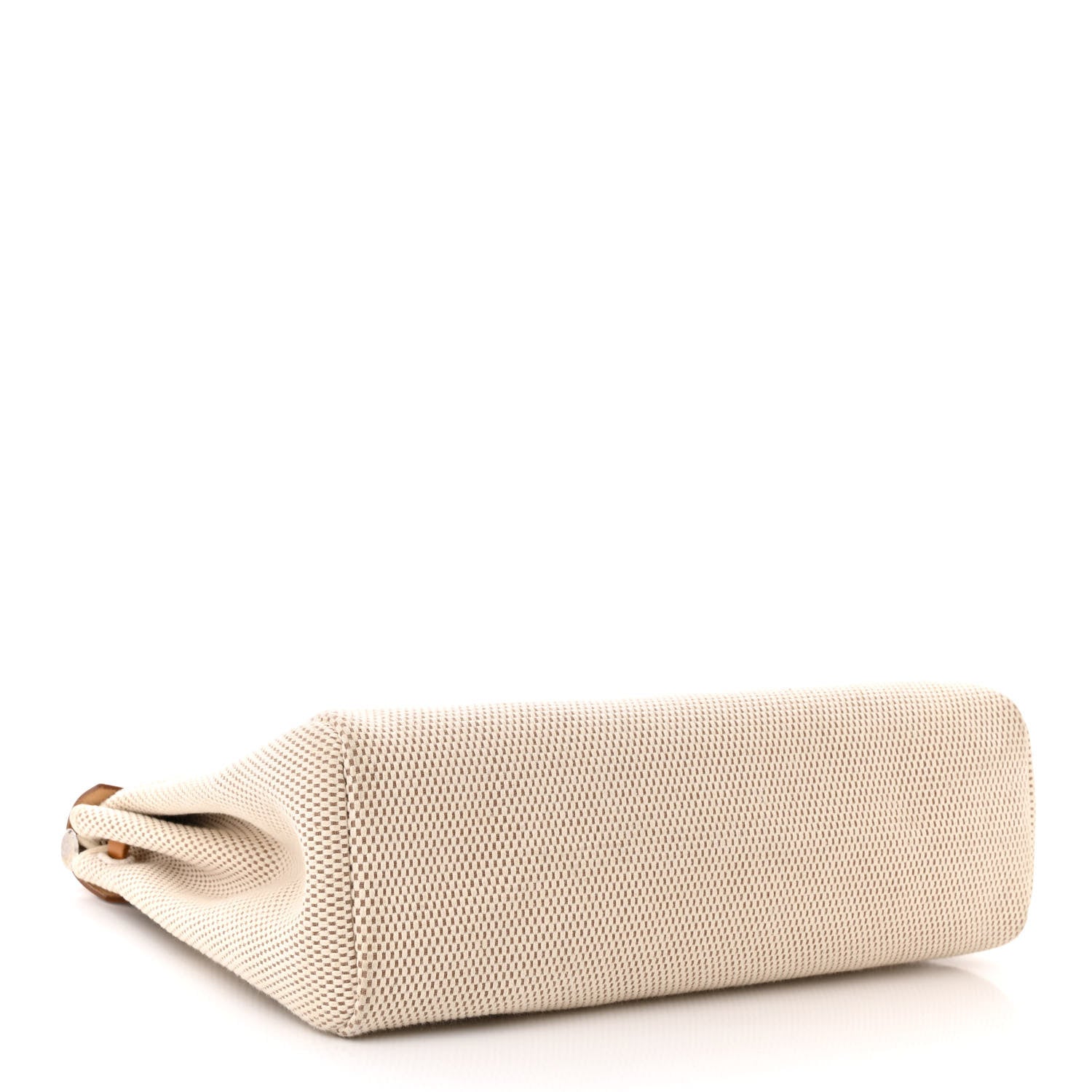 Hermes Toile Vache Calfskin Herbag 40 GM Natural 5 of 14