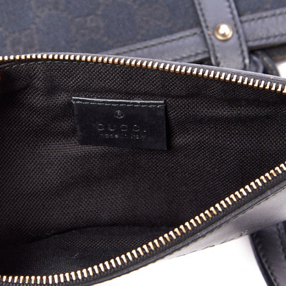 Gucci Monogram Small Craft Tote Black 8 of 9