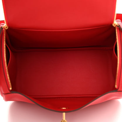 Hermes Evercolor Lindy 26 Rouge De Coeur 5 of 11