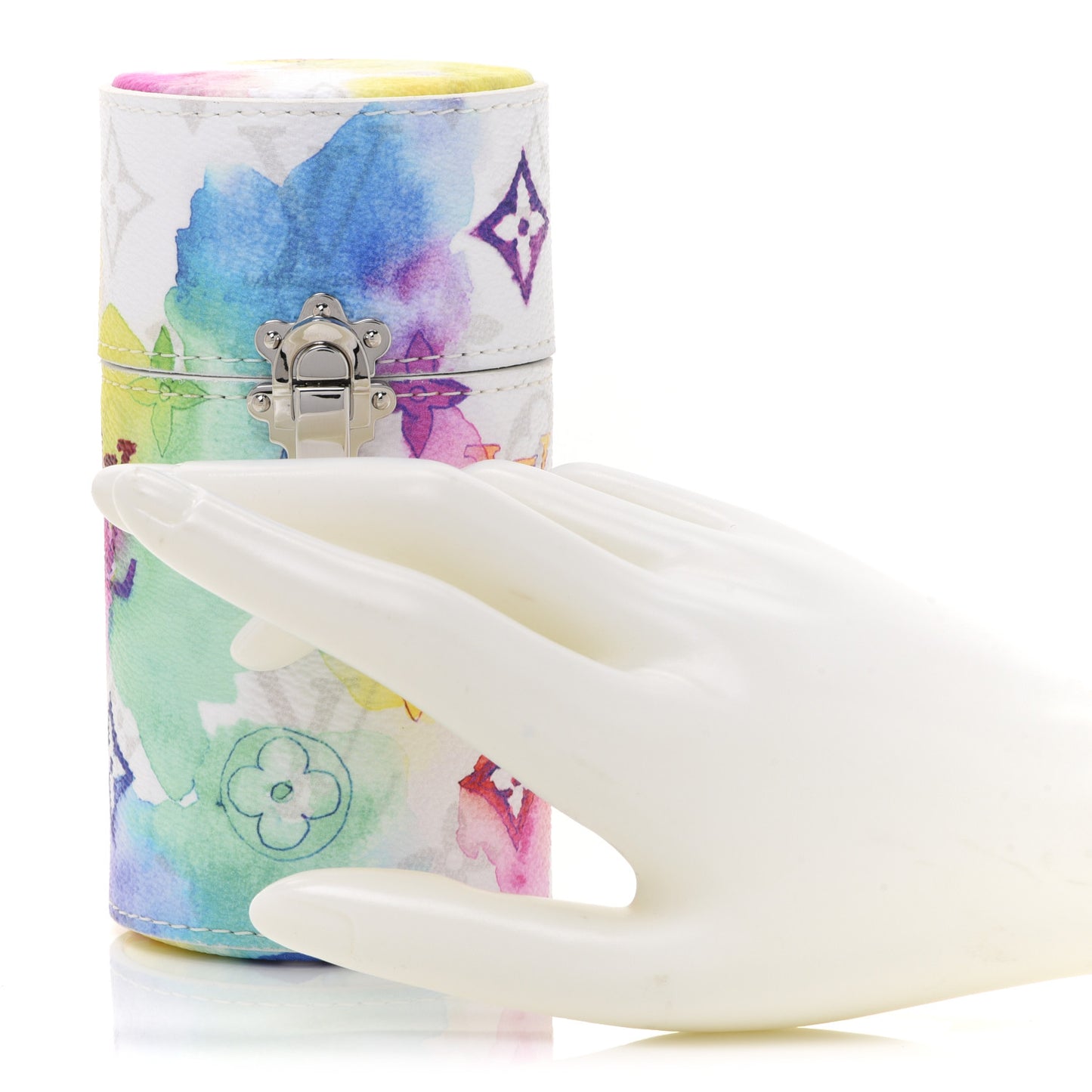 Monogram Watercolor 100ML Travel Case Multicolor