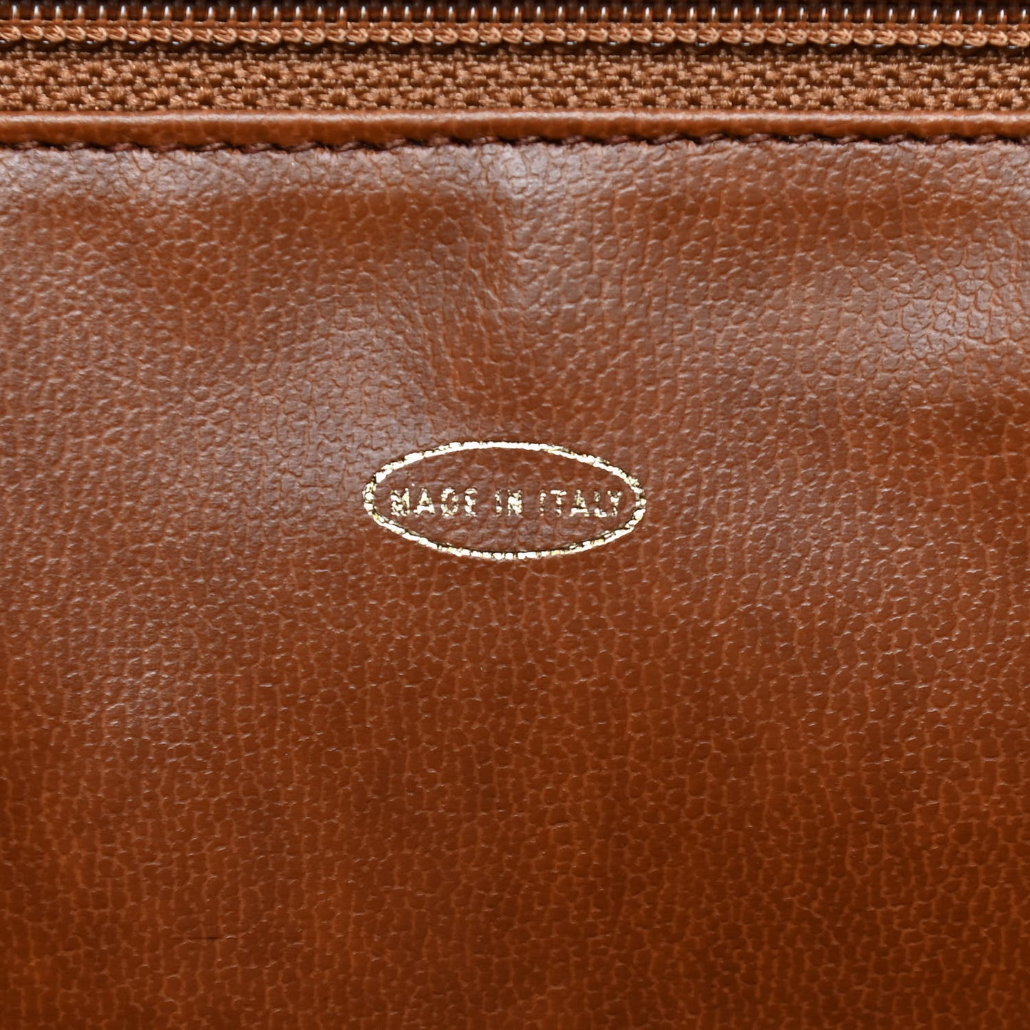 Caviar Flap Shoulder Bag Brown