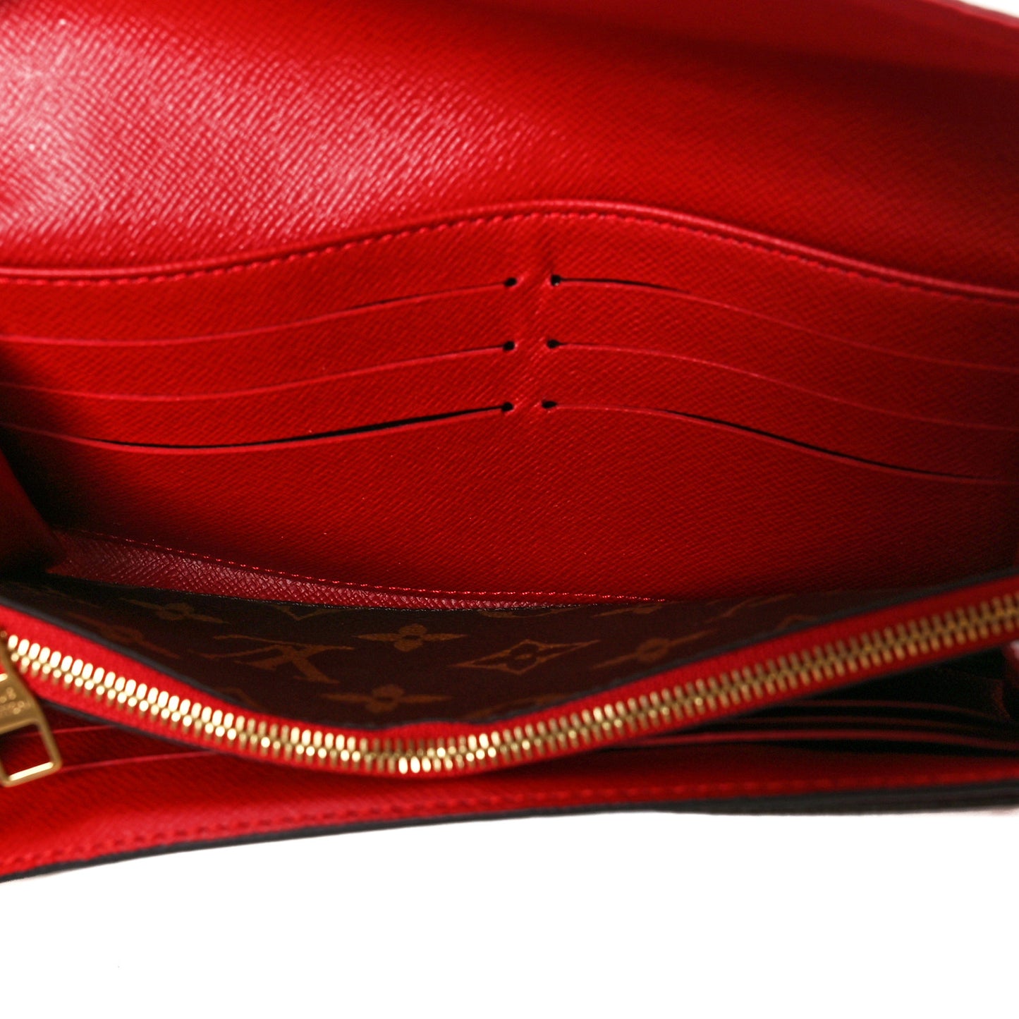 Monogram Sarah Retiro Wallet Cherry