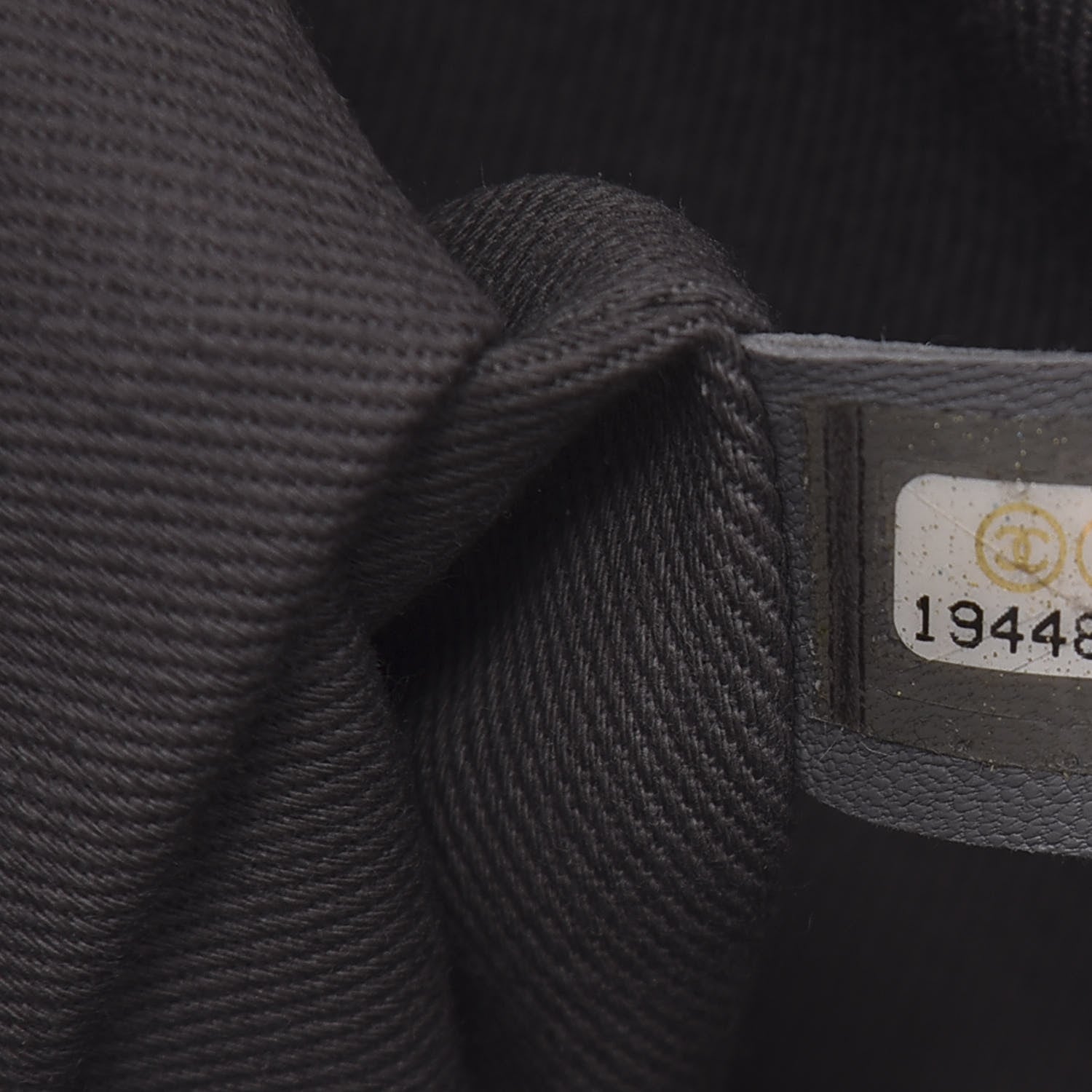 Chanel Canvas Large Graffiti Tote Grey 10 of 12