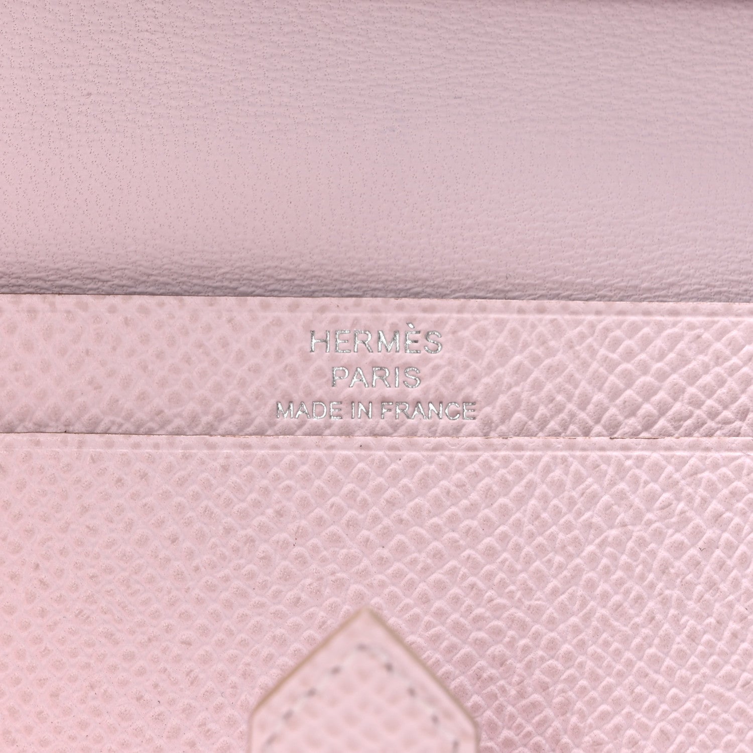 Hermes Epsom Bearn Card Holder Wallet Mauve Pale 6 of 10