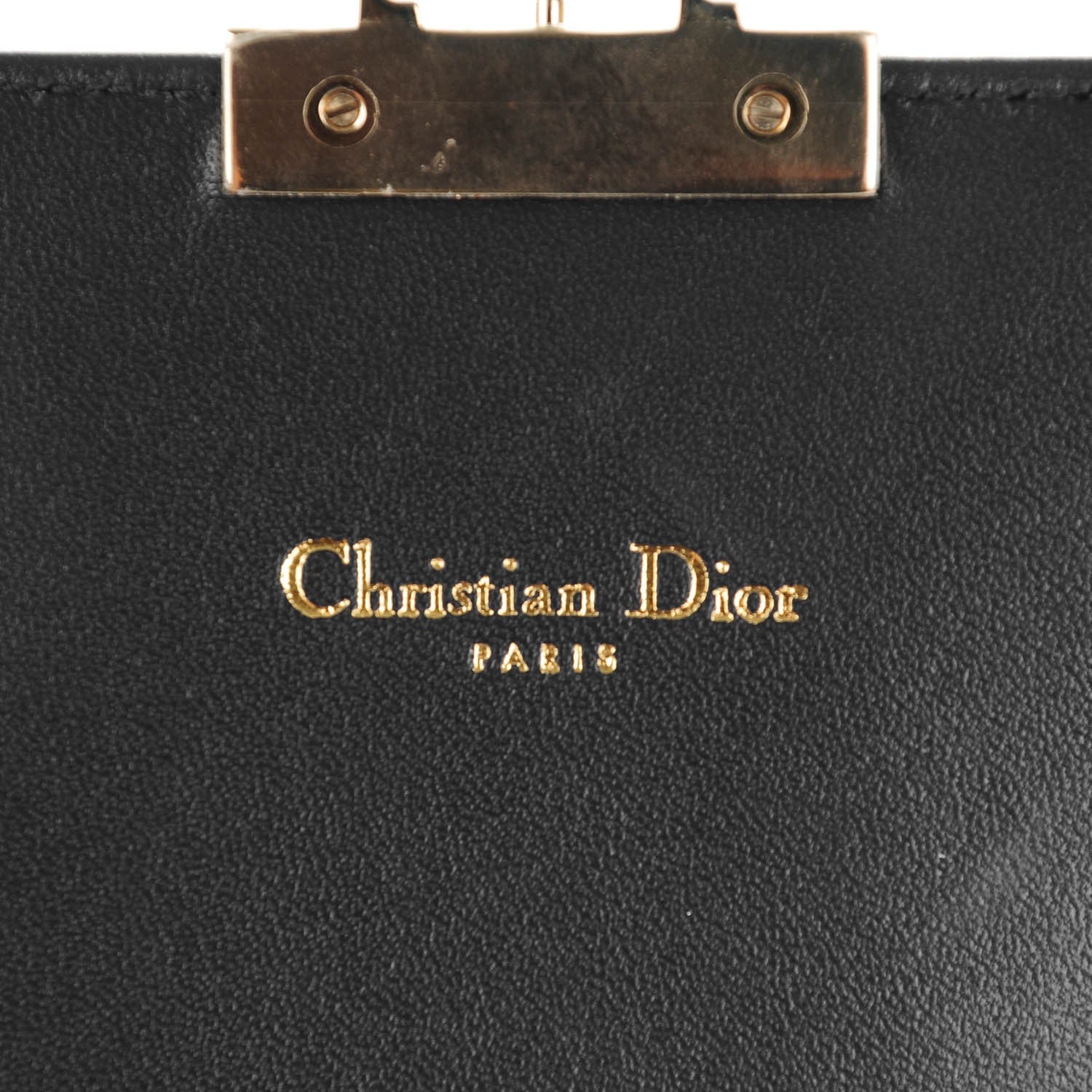 Christian Dior Washed Metallic Lambskin Miss Dior Promenade Pouch Stardust Gold 6 of 8