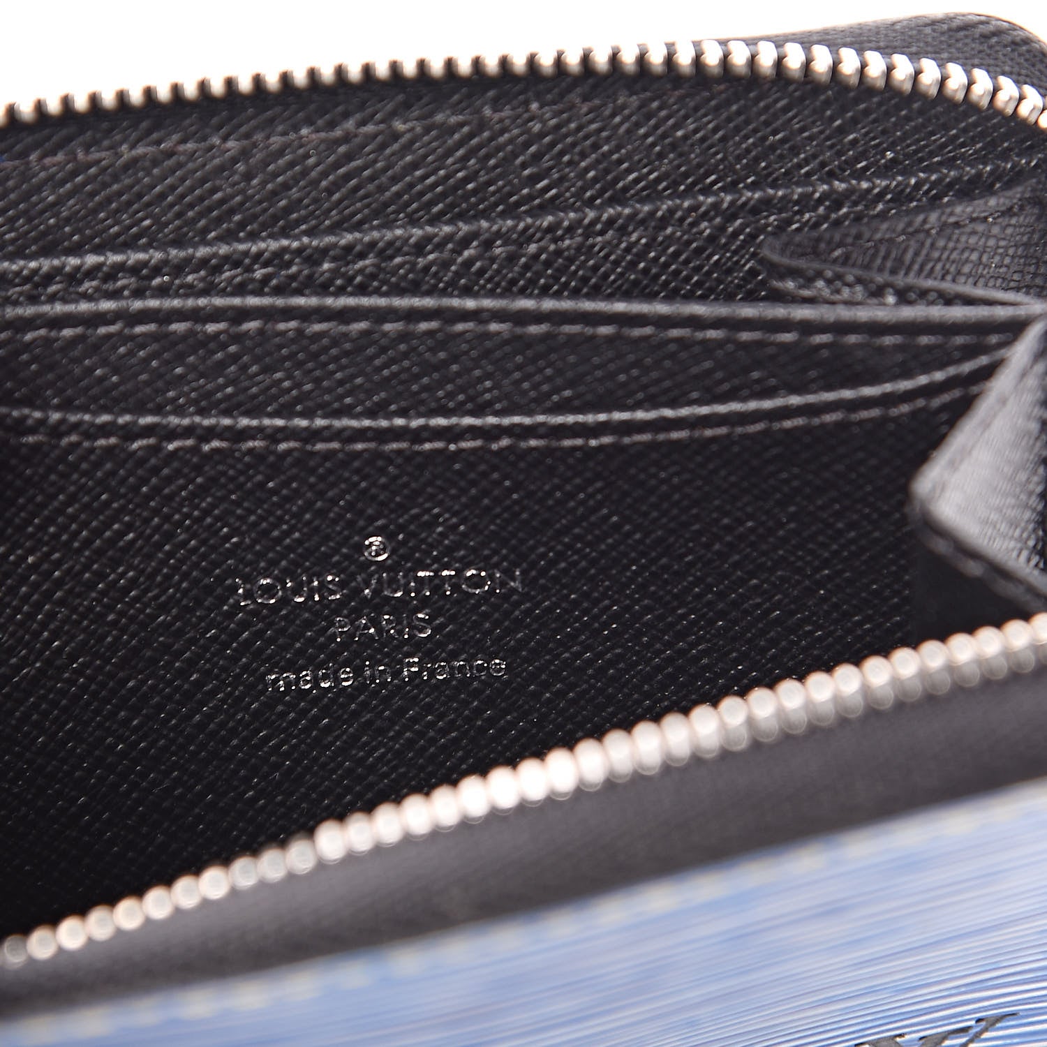 Louis Vuitton Epi Zippy Coin Purse Denim Light 6 of 7