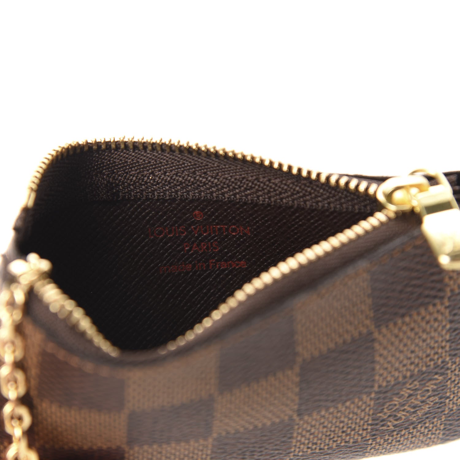 Louis Vuitton Damier Ebene Key Pouch 6 of 7