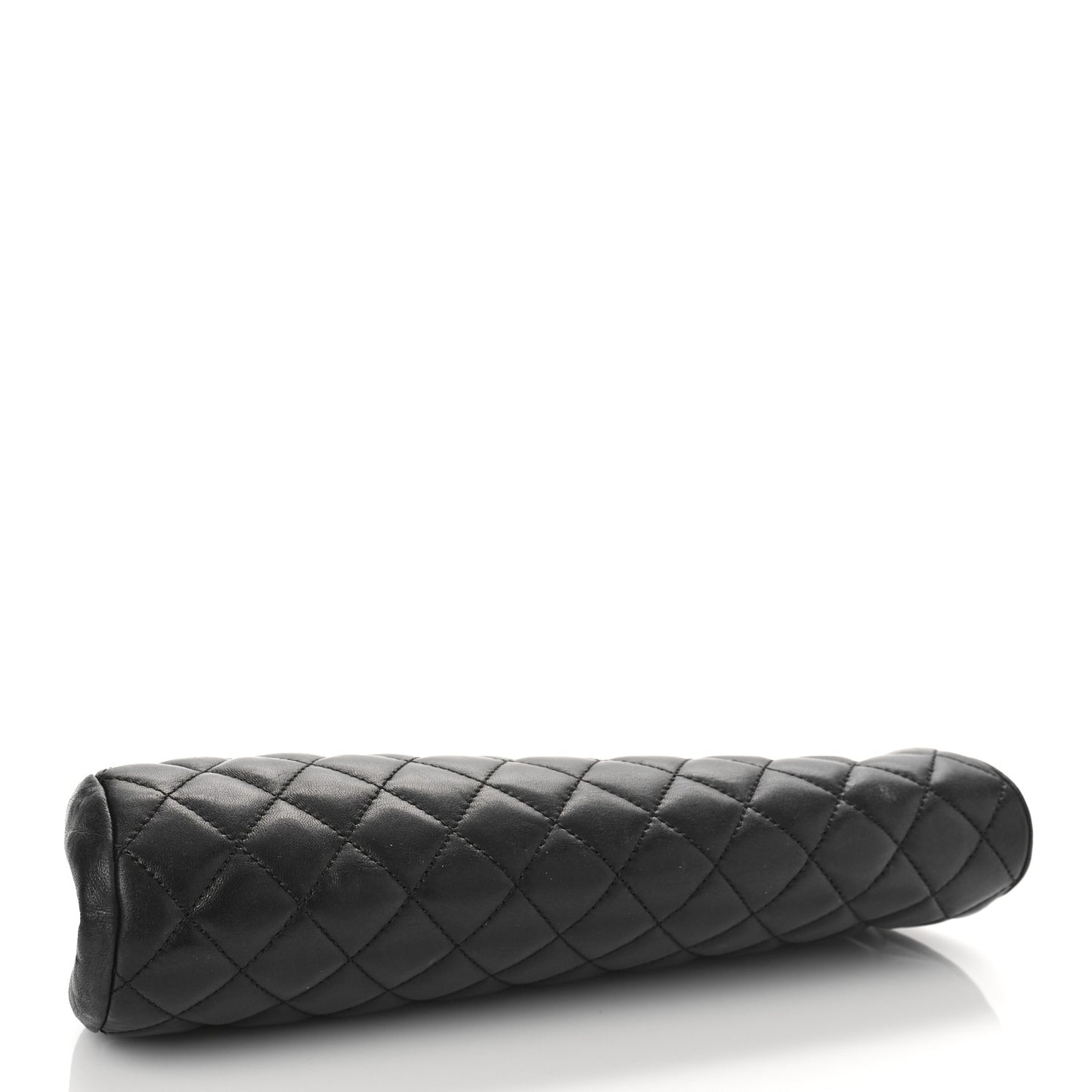 Lambskin Quilted Timeless Clutch Black