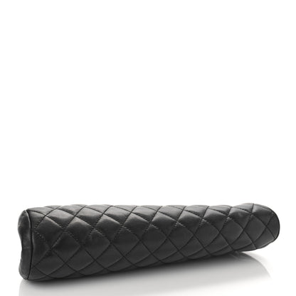 Chanel Lambskin Quilted Timeless Clutch Black 4 of 9