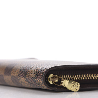 Louis Vuitton Damier Ebene Porte-Monnaie Zippy Wallet 7 of 9