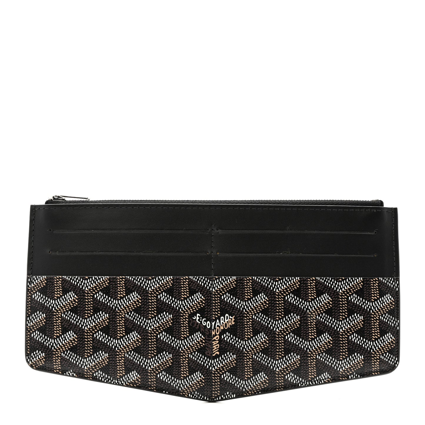 Goyardine Insert Louise Wallet Black