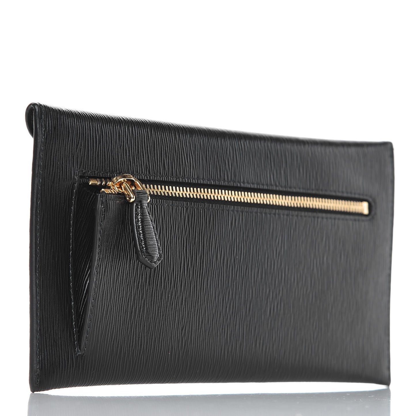 Vitello Move Envelope Wallet Black