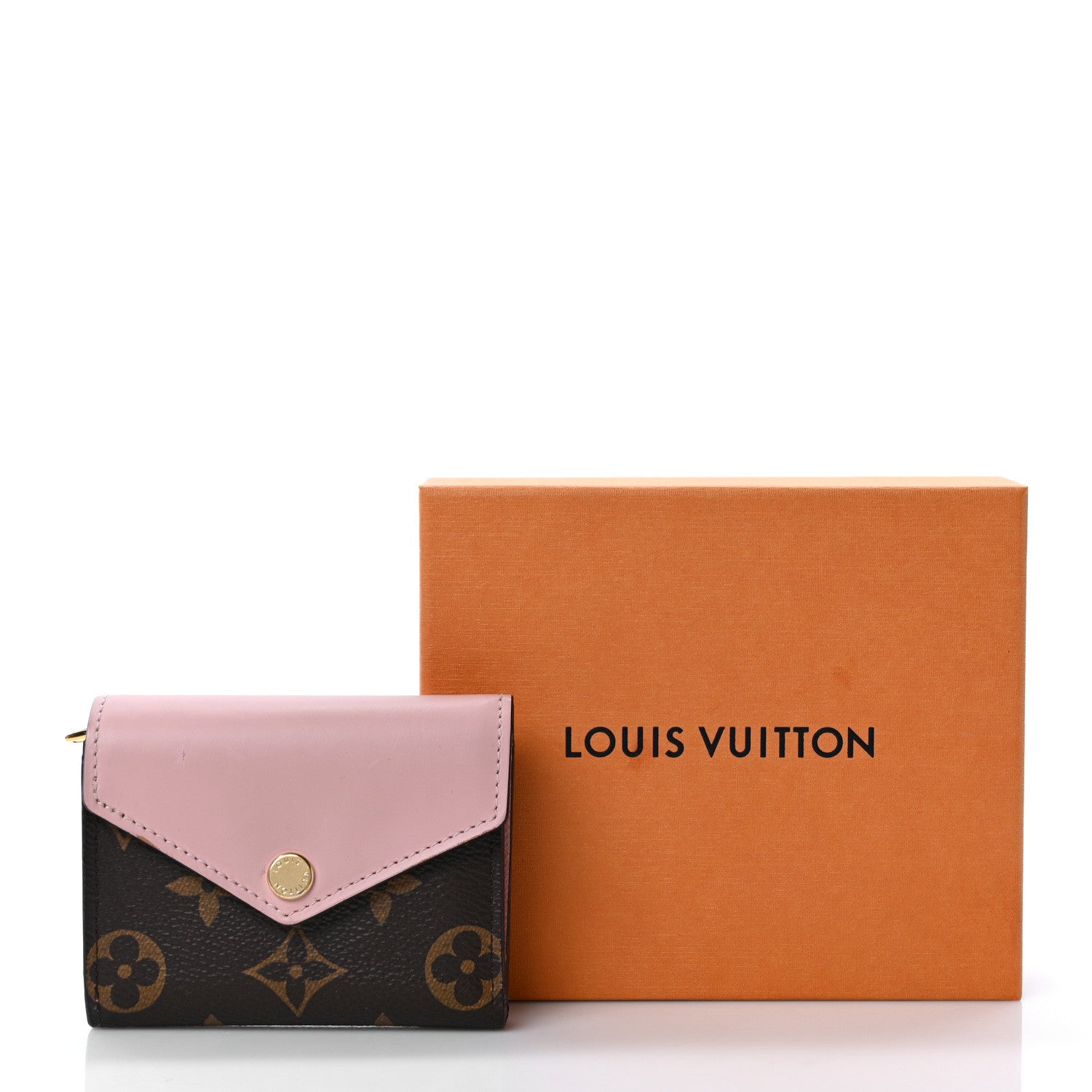 Louis Vuitton Monogram Zoe Wallet Rose Ballerine 7 of 7