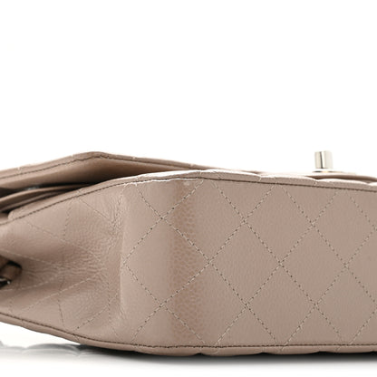 Chanel Caviar Quilted Medium Double Flap Taupe 9 of 12