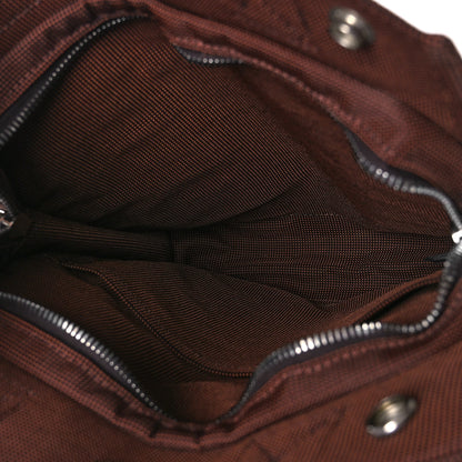 Hermes Canvas Herline Backpack Brown 5 of 8