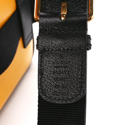 Gucci Textured Dollar Calfskin Music is Mine Belt Bag 90 36 Crop Multicolor Black 8 of 11