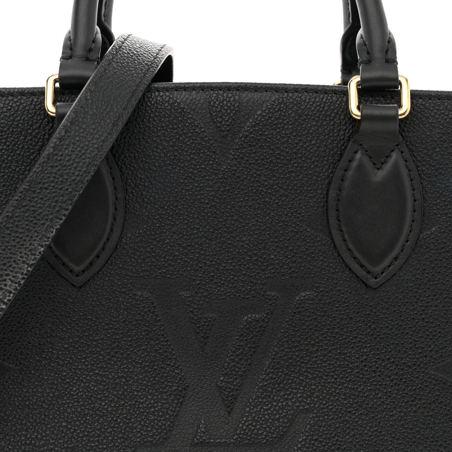 Louis Vuitton Empreinte Monogram Giant Onthego PM Black 7 of 12