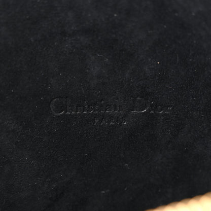 Christian Dior Grained Calfskin Caro Double Pouch Black 6 of 10