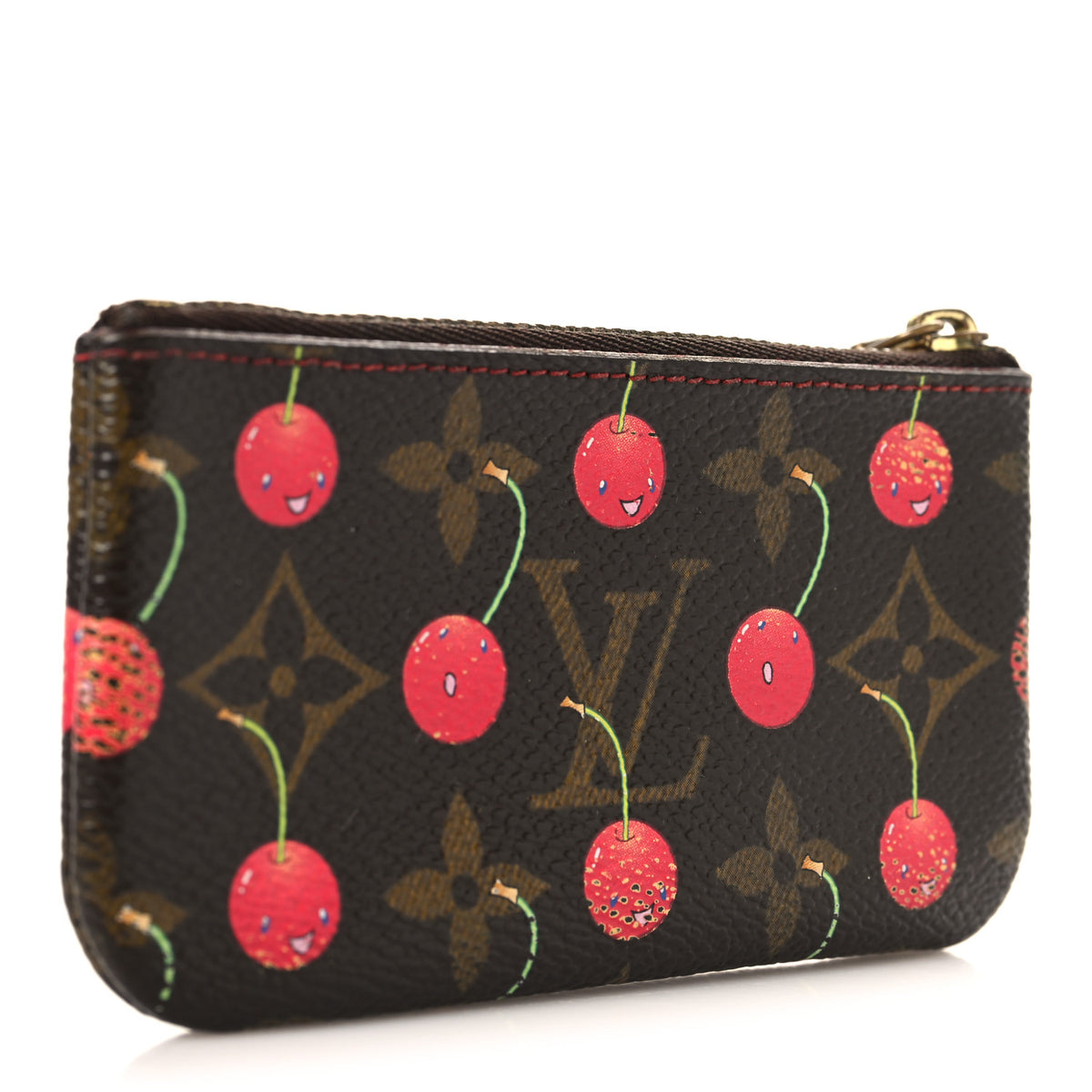 Louis Vuitton Monogram Cerises Key Pouch 3 of 8