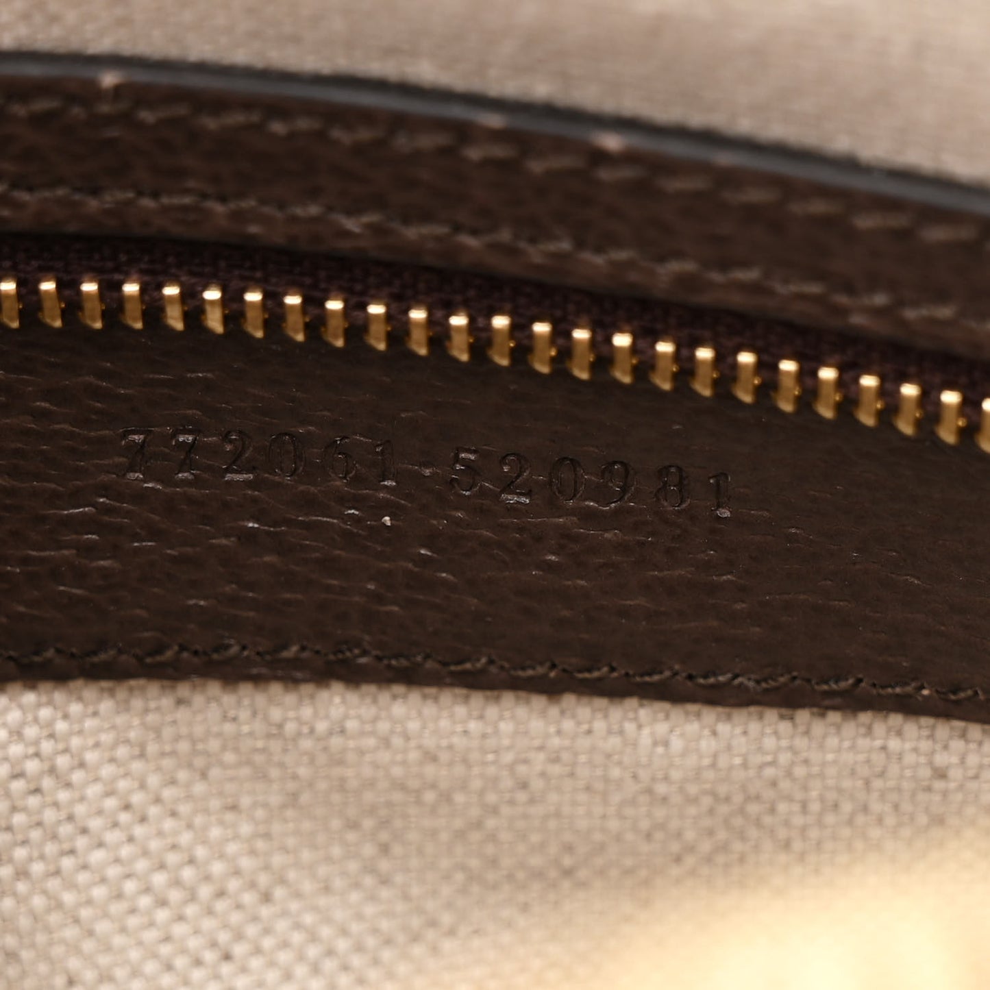 GG Supreme Monogram Web Small Ophidia Top Handle Bag Beige Ebony
