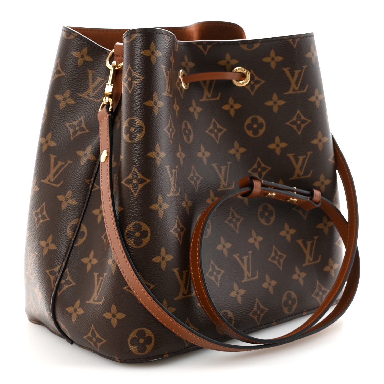 Louis Vuitton Monogram Neonoe MM Caramel 3 of 9