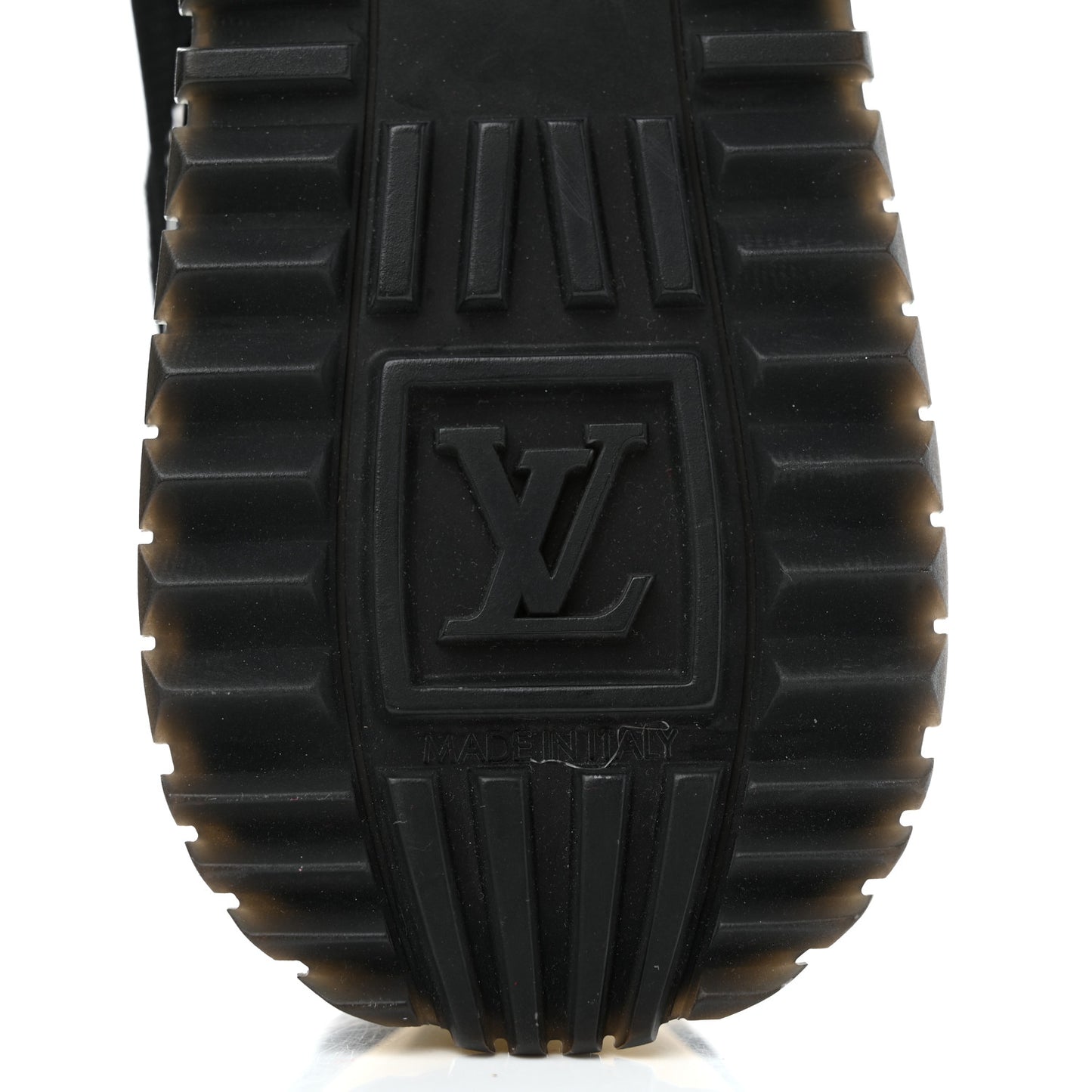 Suede Monogram Run Away Sneakers 36.5 Black