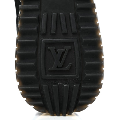 Louis Vuitton Suede Monogram Run Away Sneakers 36.5 Black 8 of 8