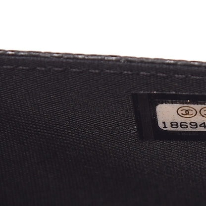 Chanel Caviar Timeless CC Wallet On Chain WOC Black 8 of 9