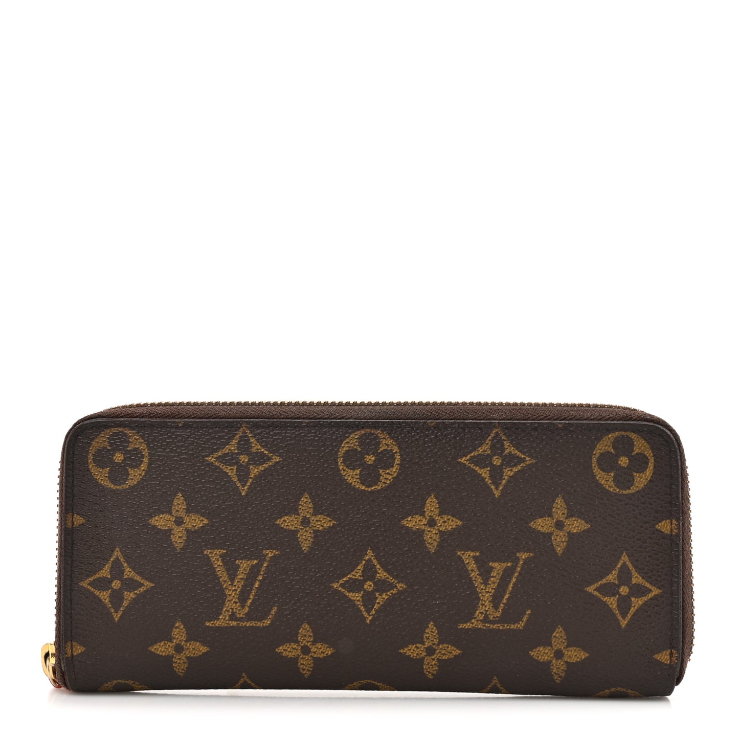 Monogram Clemence Wallet Fuchsia