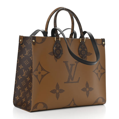 Louis Vuitton Reverse Monogram Giant Onthego MM 3 of 10