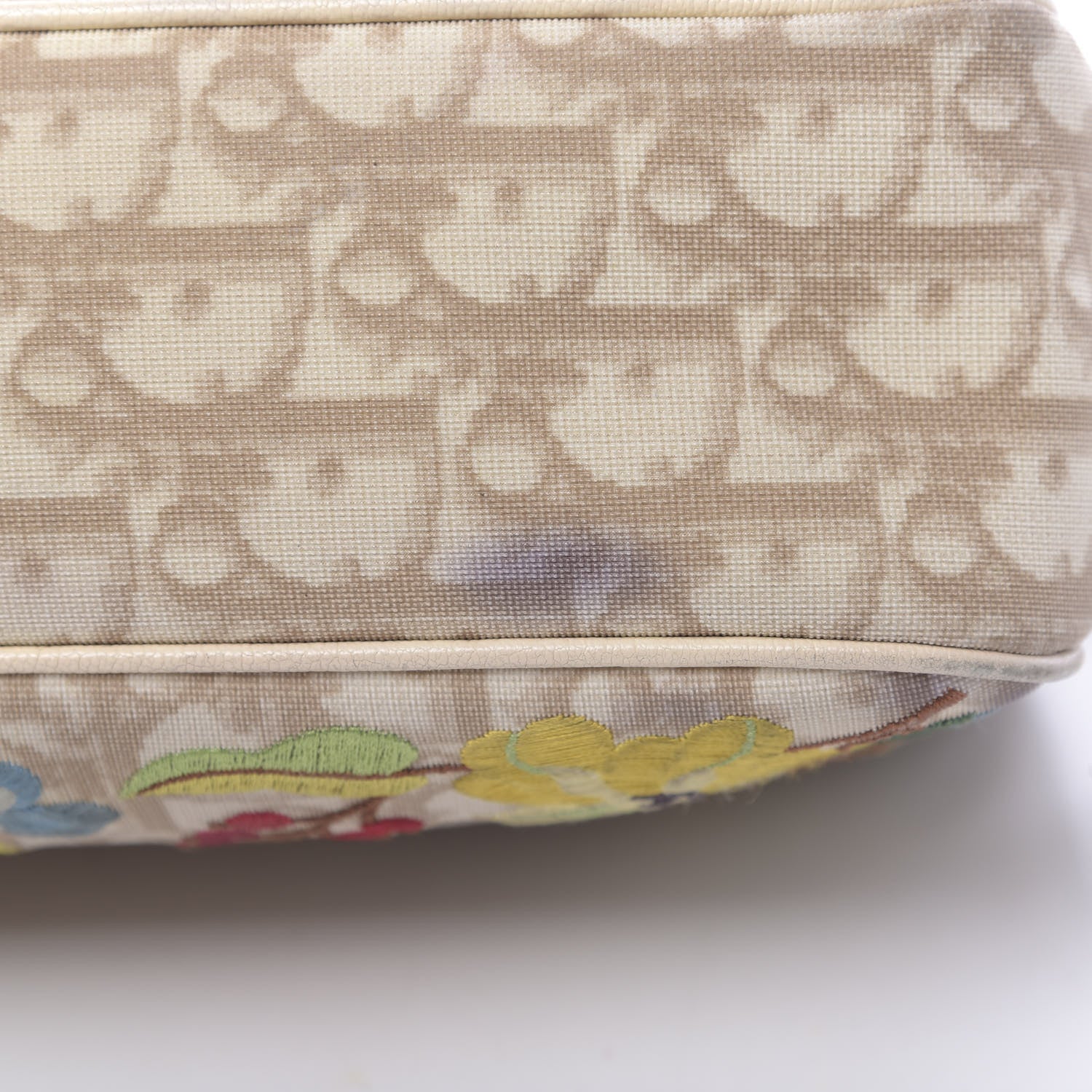 Christian Dior Monogram Vintage Flowers Crossbody Bag Beige 15 of 23