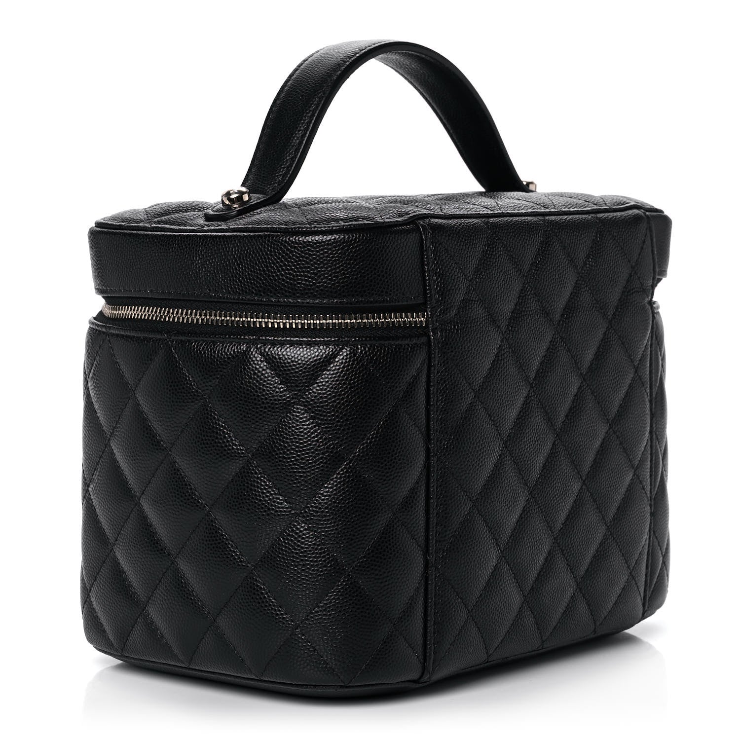 Chanel Caviar Quilted Large Vanity Pouch Black 3 of 15
